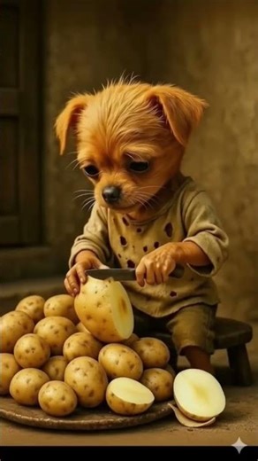 Chhota Sa Puppy, Lekin Maa Ke Liye Badi Jimmedari funny video 🐶❤️#puppylove #ytshorts #animals #love