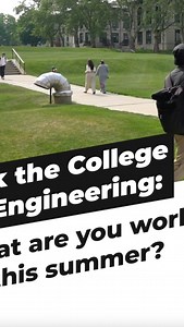1.2K views | We asked some students in the College of Engineering what they are working on here on campus this summer! | Carnegie Mellon College of Engineering | Facebook