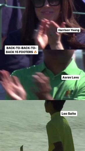 One of the best putting displays EVER at the Drive Chip & Putt National Finals in the Boys 12-13 division. 🔥 | Golf Channel