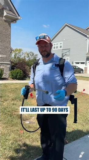 How to Spray Pesticide for a 90-Day Barrier 🏠 #shorts