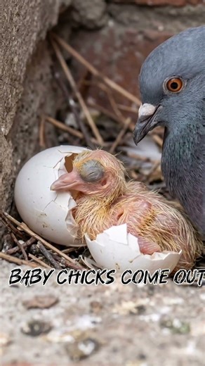From Egg to Sky: A Pigeon's Incredible Journey #Shorts #Pigeons #PigeonLove #kabutar #AttitudeStatus