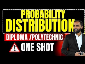 Probability Distribution|One Shot|Normal|Poisson|Binomial Distribution|Diploma|Pradeep Giri Sir