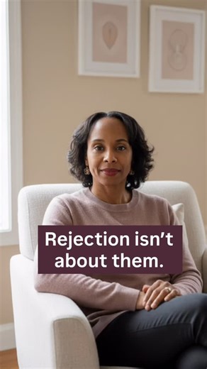 Angela Wright | Relationship and Emotional Healing Coach on Instagram: "Rejection doesn’t create the belief. It presses on one that’s already there. This didn’t start in dating. Dating just activates it. Notice where this belief first took shape. #HealedAndHappy #AttachmentPatterns #HighAchievingWomen #DatingPatterns #NervousSystemAwareness"