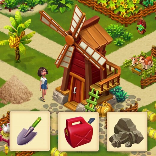 Create your perfect farm! Immerse yourself in magical gameplay and stunning graphics. PLAY FOR FREE! 🐎🐖🐔🎉 | Coral Isle 2: Tropical Stories