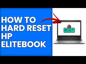 How To Hard Reset HP Elitebook (How To Format Or Factory Reset HP Elitebook)