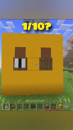 "Quick Minecraft Build Hack🔥(Eye Build Hacks👁️)#shorts