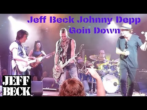 JEFF BECK and JOHNNY DEPP'S "FIRST PUBLIC PERFORMANCE" 2018 - "GOING DOWN" LIVE AT CELEBRITY THEATRE