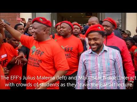 EFF Ayasaba amagwala Led by Dr. Mbuyiseni Ndlozi