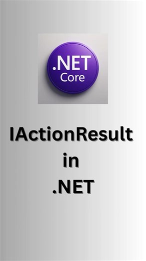 IActionResult in ASP.NET Core Explained in 30 Seconds 🔥