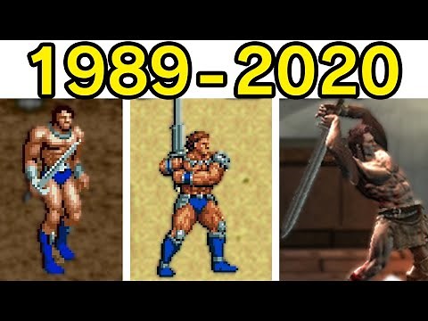 Evolution of Golden Axe Games (1989 to 2020) | 11 Games [HD]