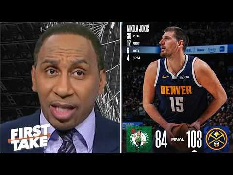 FIRST TAKE | Celtics are FAKE contender - Stephen A. on Jayden Brown & Boston loss to Nuggets 103-84