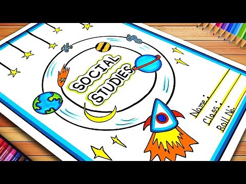 Front Page Design of Social Studies | Easy Social Studies Front Page Design | Front Page Design