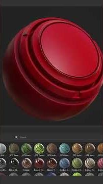 Procedural Polished Metal Material | Speed Art [Substance Painter]