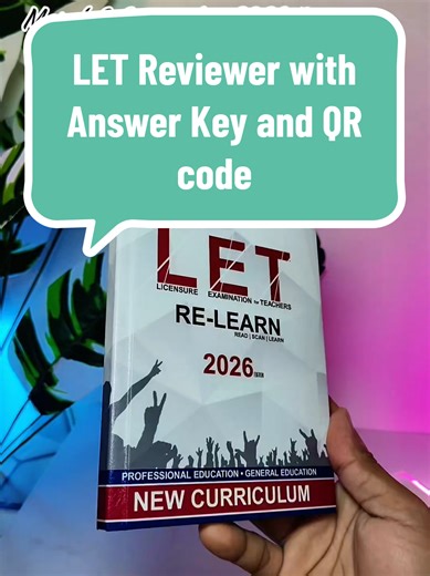 LET Reviewer Guide with Answer Key and QR Codes