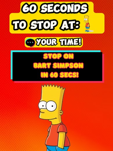 Can You Spot Bart Simpson in 60 Seconds?