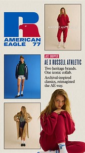 Two heritage brands. One iconic collab. Archival-inspired classics, reimagined the AE way. Shop the exclusive, limited-edition drop before it's gone. | American Eagle