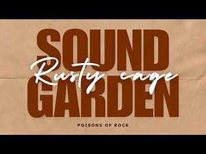 Soundgarden - Rusty Cage (1992) Lyrics Video