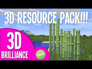 3D RESOURCE PACK!!! :: MINECRAFT