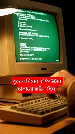 Old computers were very difficult to operate...#old #computer #history #tech #facts #shorts