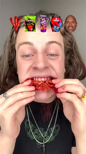 Turkey eating food challenge #food #challenge #mukbang #stitch #sandmentcrushing #takis