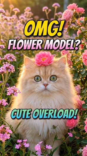You Won’t Believe This Fairy-Tale Cat is Real! 😻🌸