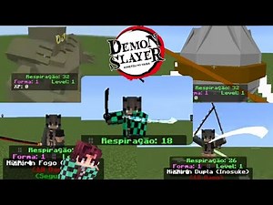 Demon Slayer Addon/Mod For Minecraft PE and Bedrock 1.16/1.17+ [Download MediaFire Here]