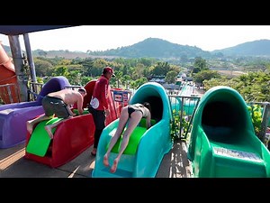 Ramayana Water Park, Pattaya - Thailand's #1 Water Park 🇹🇭 4K Walking Tour