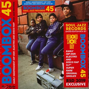Various - Boombox 45 (Early Independent Hip Hop, Electro And Disco Rap 1979-82)