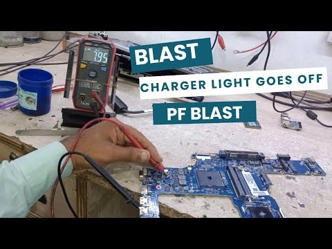 Hp probook 645 G1 Charger Light Goes Off When Plugged into the laptop - Blasting Motherboard