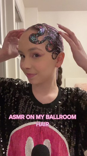 Iconic ASMR Ballroom Hair Video | Makayla Andrews
