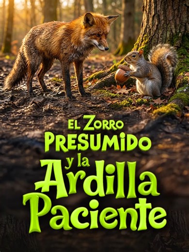 En este hermoso cuento para niños, acompañamos a Nico, el zorro, en una lección que nunca olvidará. Nico cree que por ser el más rápido y listo del bosque no necesita esforzarse, pero Lina, la ardilla, le demostrará que la constancia y la humildad son las verdaderas claves del éxito. #CuentosInfantiles #EducaciónEmocional #HistoriasConValores #CuentosParaNiños #ValoresParaNiños #HistoriasInfantiles #CuentosConMoraleja #PacienciaYEsfuerzo #VideosEducativos