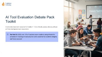 AI Tool Evaluation Debate Pack Toolkit complete classroom resource