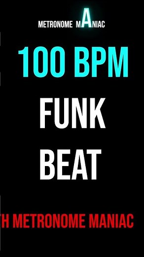 Funk beat - 100 BPM #shorts