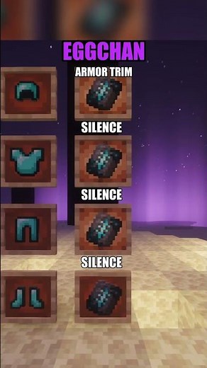 Minecraft EggChan Armor Trim