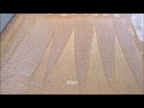 Dry Carpet Cleaning Demonstration