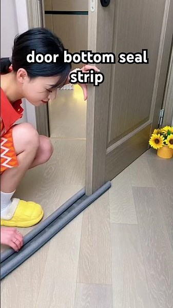 door bottom seal strip #goodthing #diamonddoor #diy #bathroomdeepclean #kitchen #sealingstrip