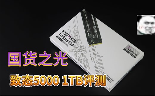 国货之光 致态TiPlus5000 1TB评测