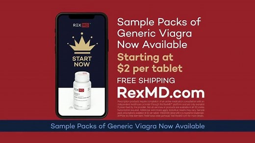 REX MD TV Spot, 'Sample Packs of Generic Viagra'