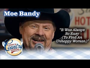 MOE BANDY sings IT'S ALWAYS SO EASY (TO FIND AN UNHAPY WOMAN) on LARRY'S COUNTRY DINER!