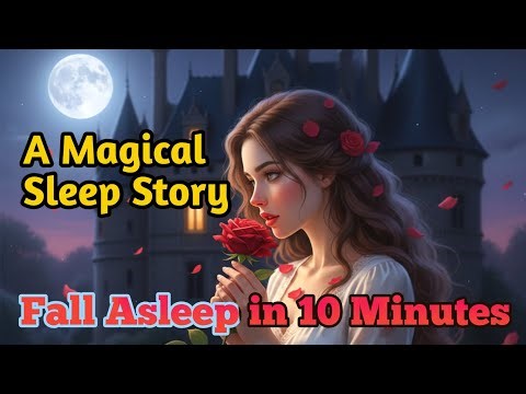 Beauty and the Beast Sleep Story 🌹 A Magical 10-Minute Bedtime Story for Deep Sleep.