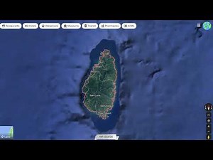 Where on the map - Saint Lucia