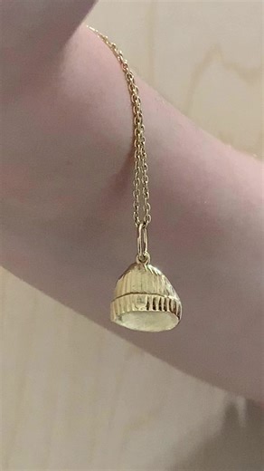 A very special piece we created recently. A beautiful creation in gold of Balins’ Beanie for his mum to wear Balin Stewart Foundation #binthebladeforbalin | McLean & Co Jewellers