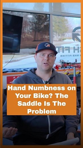 Hand Numbness on Your Bike? The Saddle Is The Problem #BikeFit #CyclingTips #HandNumbness