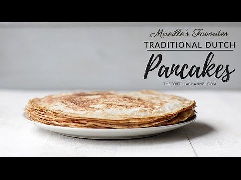 Traditional Dutch pancakes recipe
