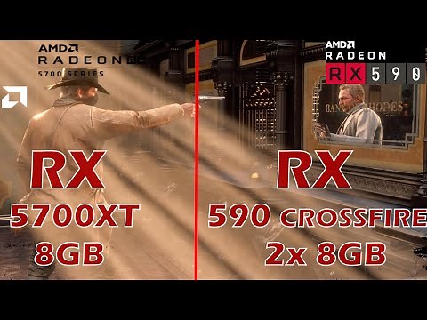 RX 590 CROSSFIRE vs RX 5700XT | Gaming Benchmark |