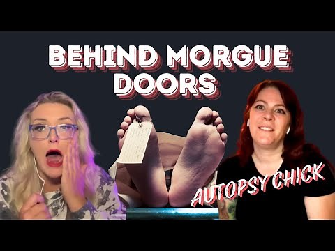 Behind Morgue Doors w/ an Autopsy Tech