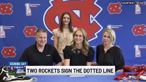 Two Rockets Sign the Dotted Line