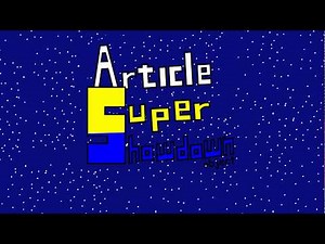 Article Super Showdown Object Intro