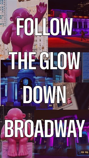 Did you know there are two free art installations within walking distance of each other in the heart of NYC? Broadway connects Flatiron NoMad Glows Pink and Union Square’s Bright Nights Out, made possible by NYC DOT’s Broadway Vision, which reimagines Broadway as a safer, more walkable corridor linking neighborhoods! Start in Flatiron & NoMad with Mr. Pink, a playful art installation featuring 10 sculptures by French artist Philippe Katerine. 👉 On view until February 28, discover Mr. Pink with 