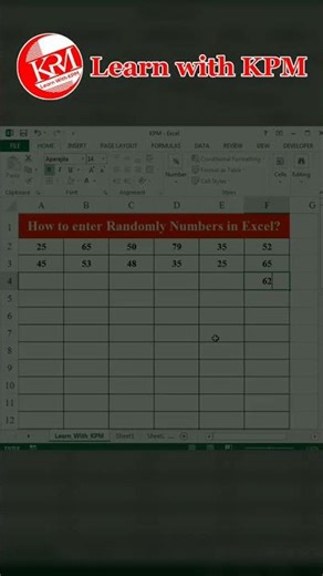 🤯 Generate Unlimited Random Numbers Instantly in Excel! (99% Don’t Know This Trick) #excel #viral